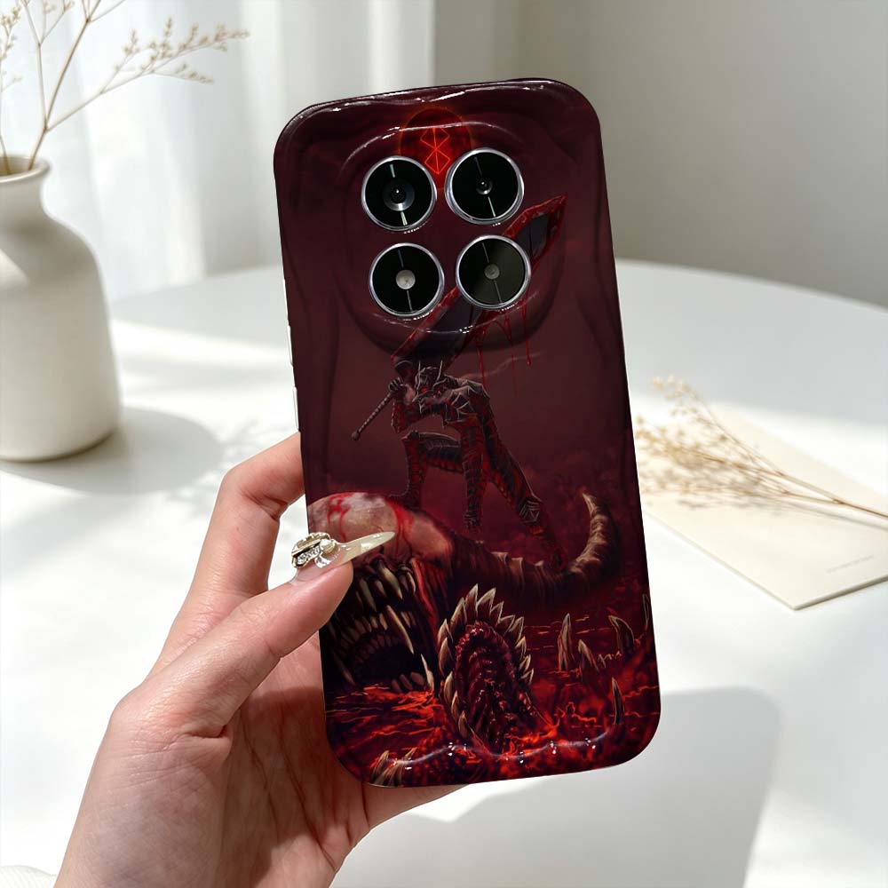 Luksusowe etui z logo Berserk  – Xiaomi Poco X6 recenzja i cena